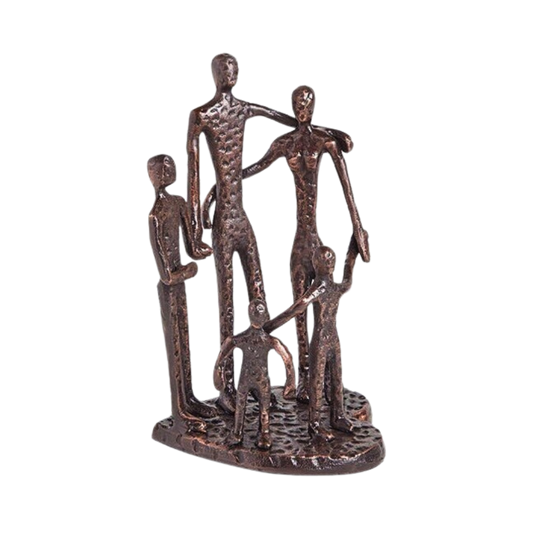 Heartwarming Family of Five Decorative Ornament CARLY THELLA INTERIOR DECOR