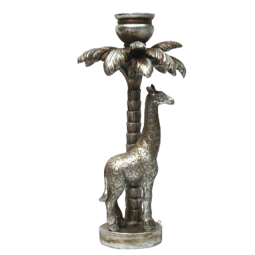Giraffe Palm Tree Candle Holder Atsource