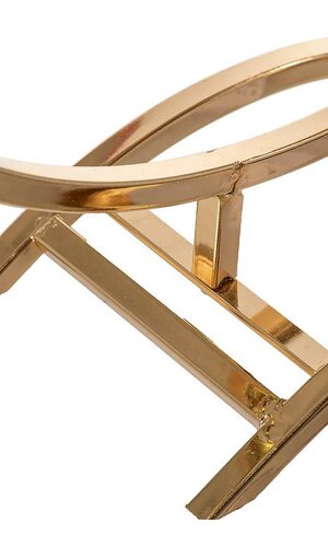 Circle Metal Gold Stand CARLY THELLA INTERIOR DECOR