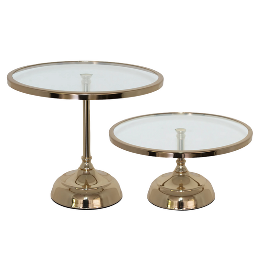 Tre's Gold Cake Stand