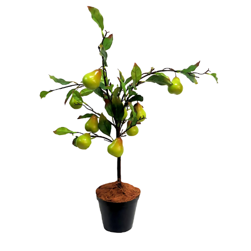 Artificial Pear Tree in Pot – Lifelike Decorative Plant