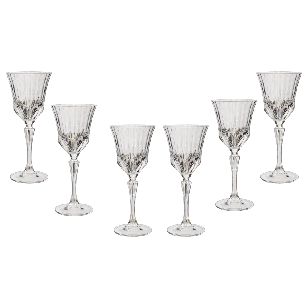 Luxion Eco Crystal White Wine Globlets Set CARLY THELLA INTERIOR DECOR
