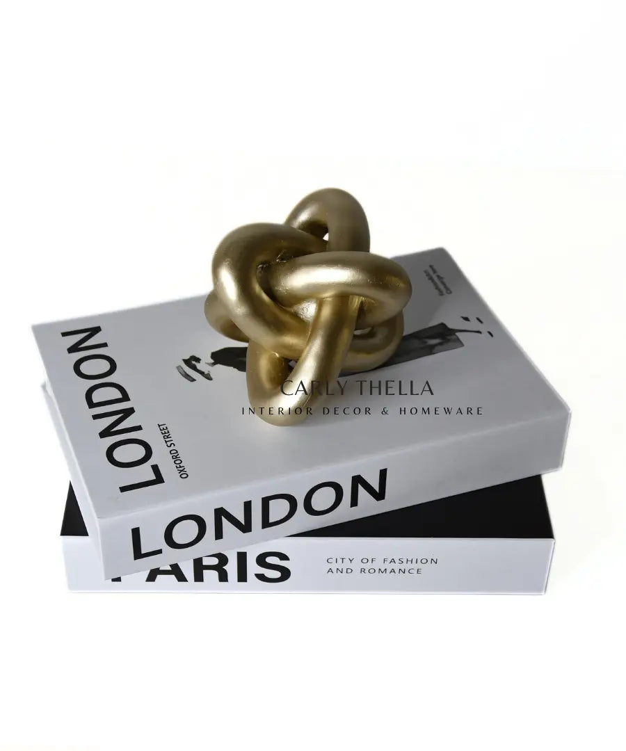 Knotted Chains Abstract Decorative Object Trans Natal