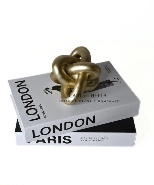 Knotted Chains Abstract Decorative Object Trans Natal