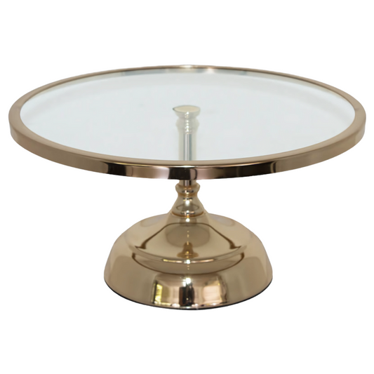 Tre's Gold Cake Stand