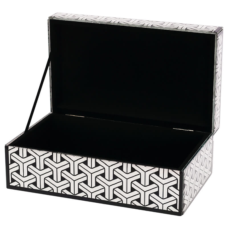 Monroe Geometric Inlay Box