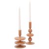 Terra Sculpt Taper Candle Holder
