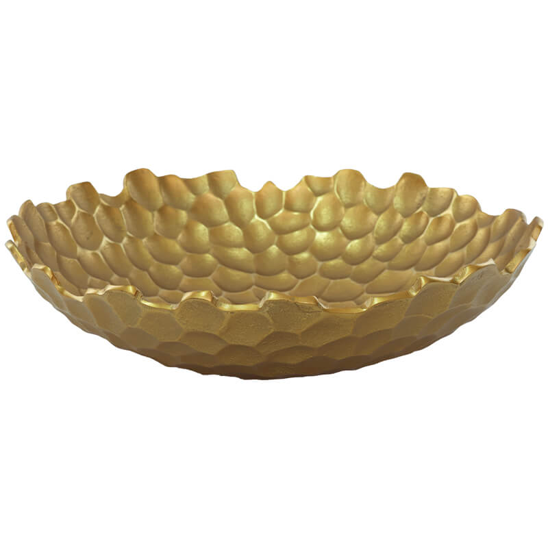 Aurelia Petal Textured Bowl Trans Natal