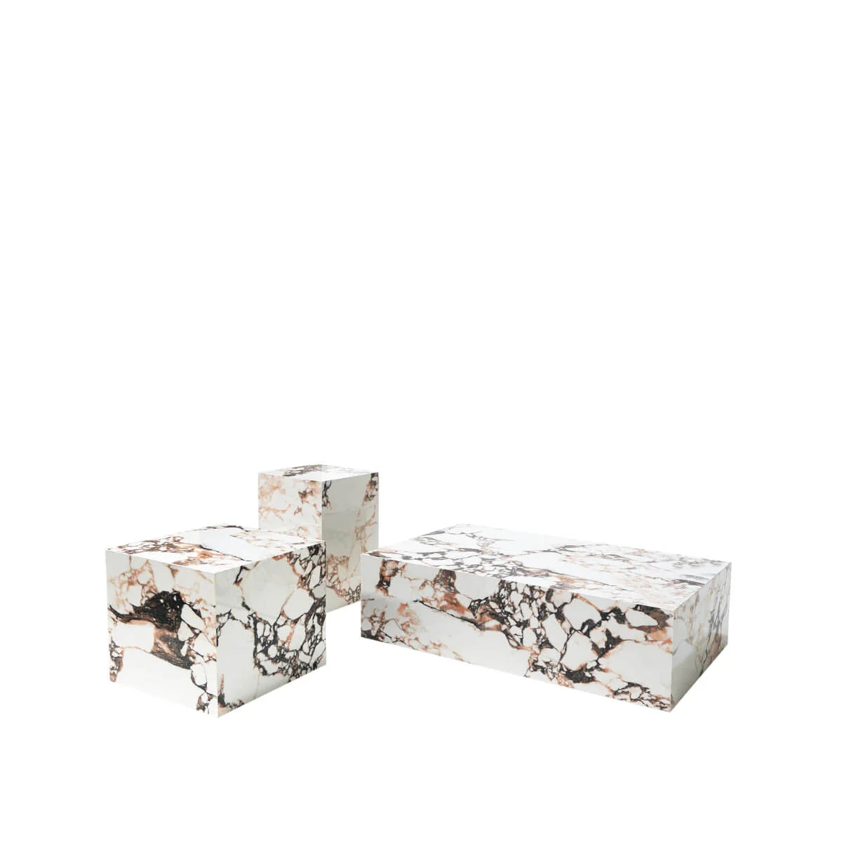 Nordic Calacatta Viola Marble Coffee Table