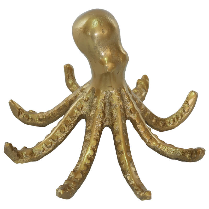 Octopus Metal Figurine
