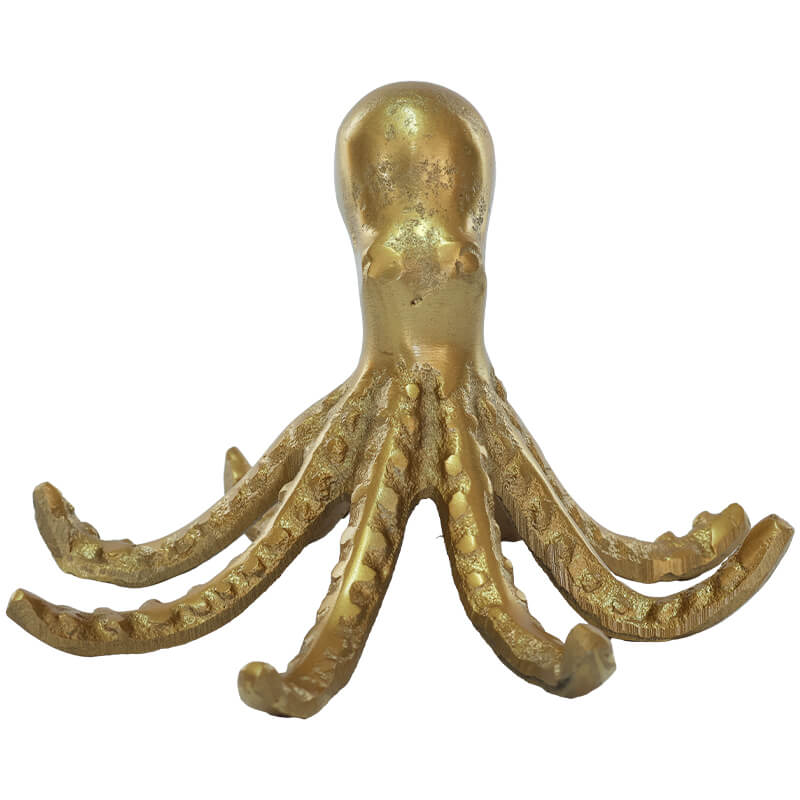 Octopus Metal Figurine Trans Natal
