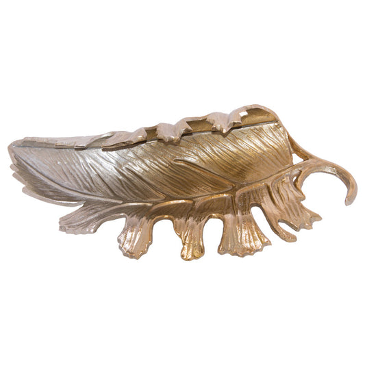 Two-Tone Leaf Decor CARLY THELLA INTERIOR DECOR