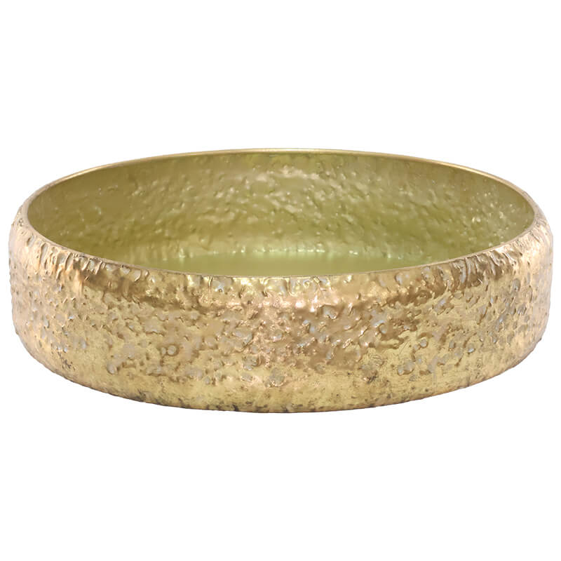 Aurelia Hammered Decorative Bowl – Luxe Gold Finish Trans Natal