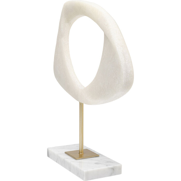 Elkin Modern Abstract Sculpture with Marble Base