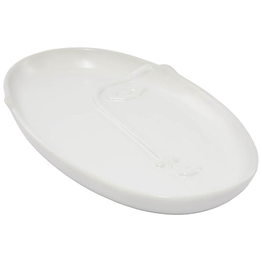 Muse Face Ceramic Tray Trans Natal