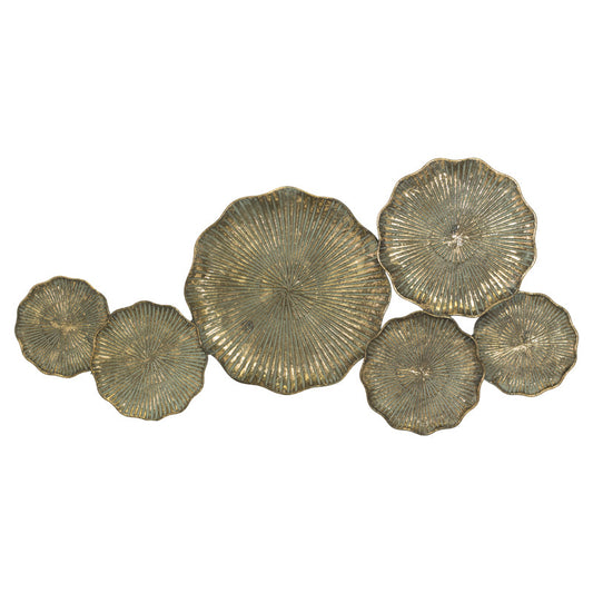 Moira Metallic Lotus Wall Decor Trans Natal