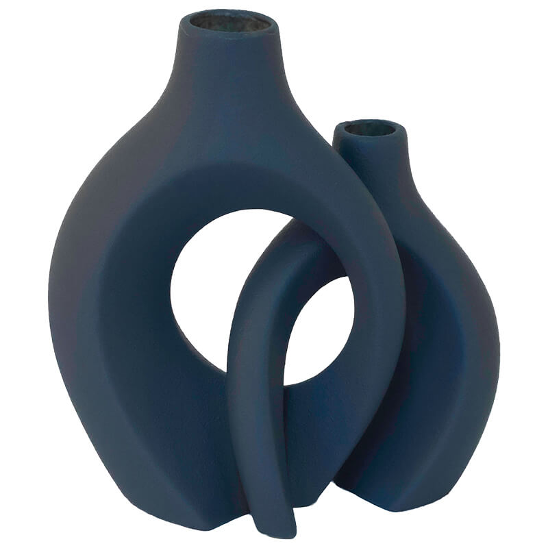 Jarron Dual Modern Ceramic Vase Set CARLY THELLA INTERIOR DECOR