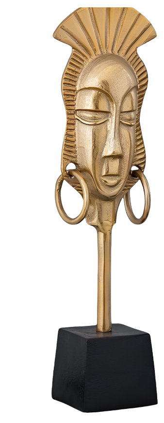 Nubia Face Sculpture CARLY THELLA INTERIOR DECOR