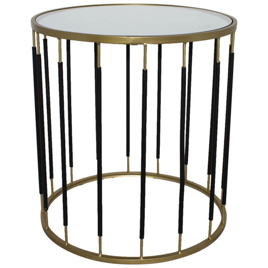 Paris Side Table With Mirror Top CARLY THELLA INTERIOR DECOR