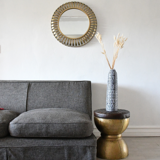 Somoa Accent Stool CARLY THELLA INTERIOR DECOR