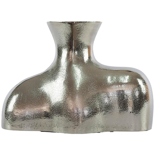 Valsa Rough Nickel Vase Trans Natal