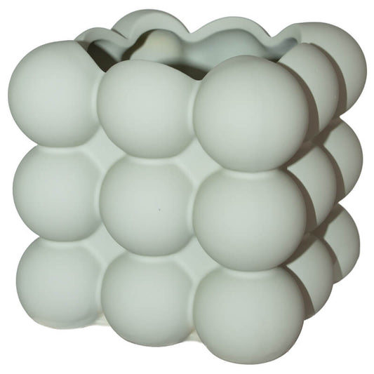 Modern Bubble Vase – Cube Design (Multiple Colours)