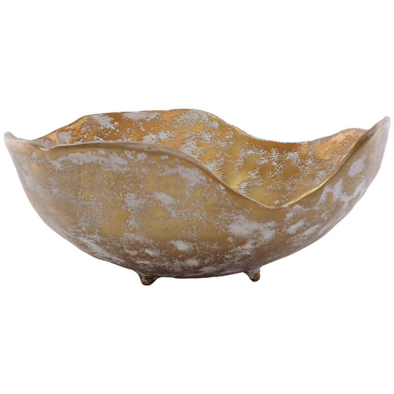 Celiz Silver Organic Bowl