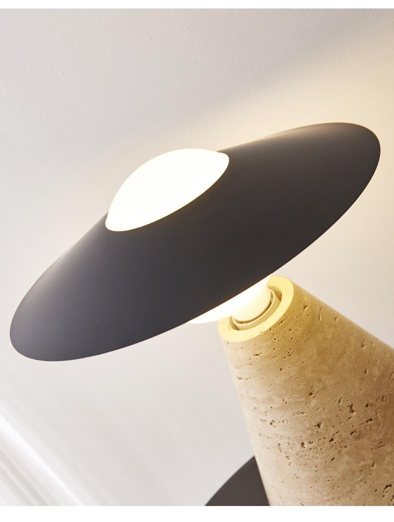 Retro Wabi-Sabi Cave Stone Table Lamp