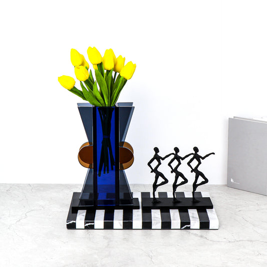 Nordic Striped Marble Tray