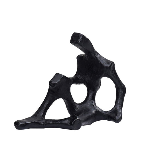 Obsidian Form Abstract Sculpture