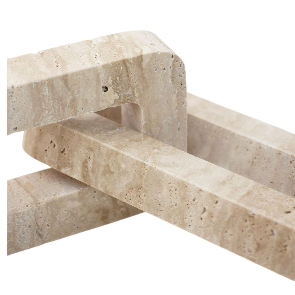 Natural Travertine Chain Ornament