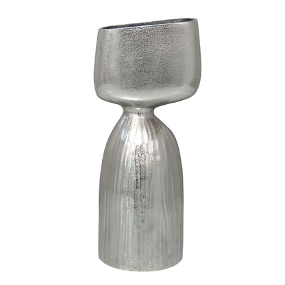 Solara Rough Nickel Vase Trans Natal