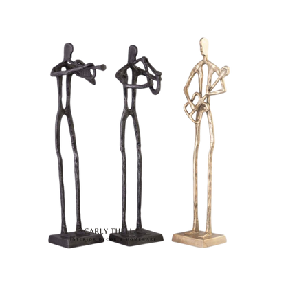 Harmonious Musicians Figurines Tall 70cm