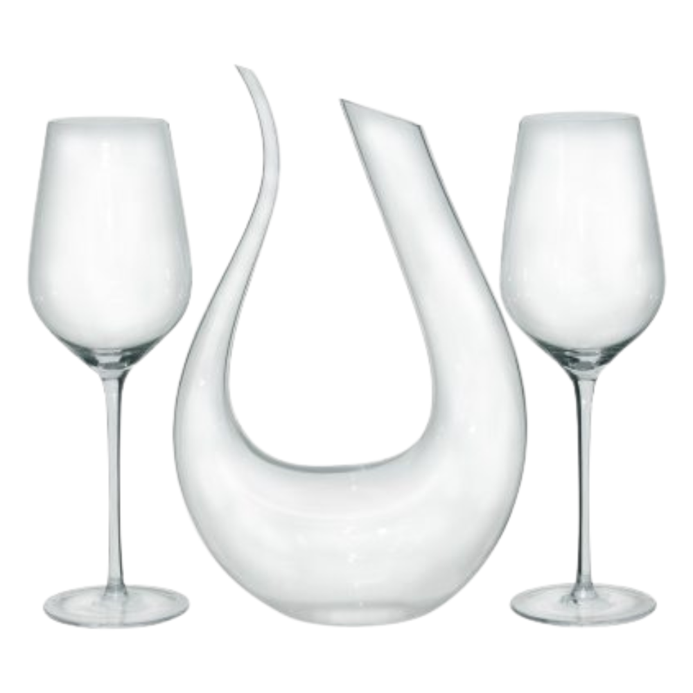 Godinger Decanter Wine Glass Set - Carly Thella Interior