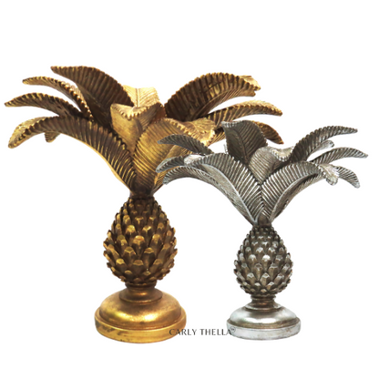 Cone Pineapple Candle Holders