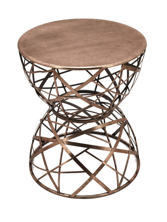 Spirals Steel Side Table