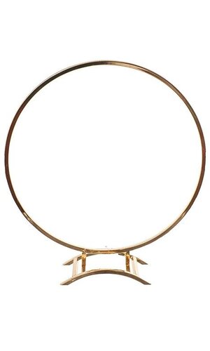 Circle Metal Gold Stand