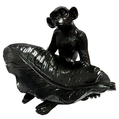 Komuta Monkey with Leaf Bowl