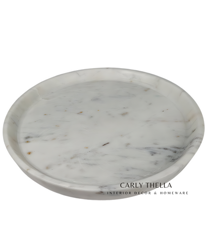 Guari Marble Round Tray