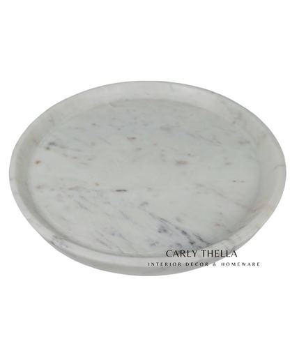 Guari Marble Round Tray