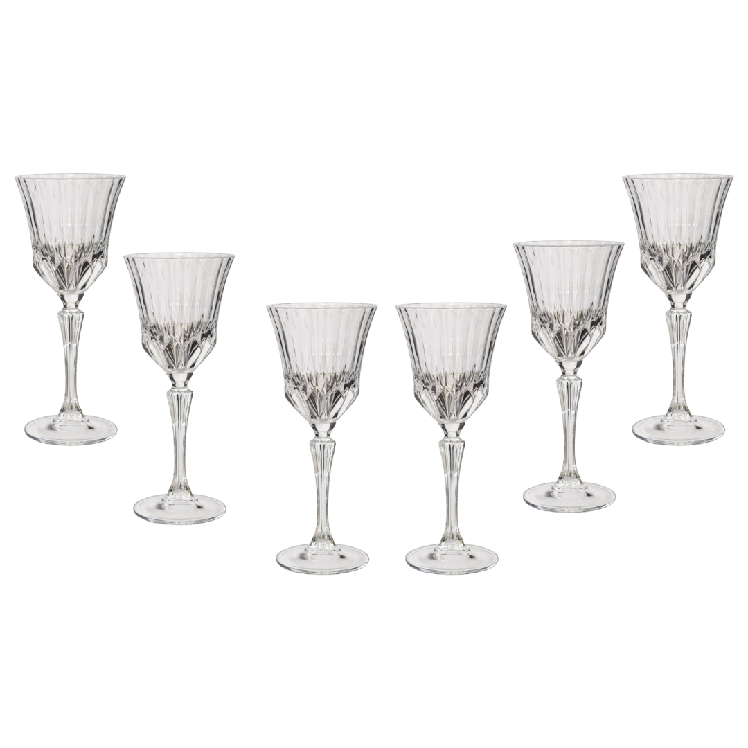 Luxion Eco Crystal White Wine Globlets Set