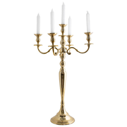 Rosdorf Gold Five-Arm Candelabra