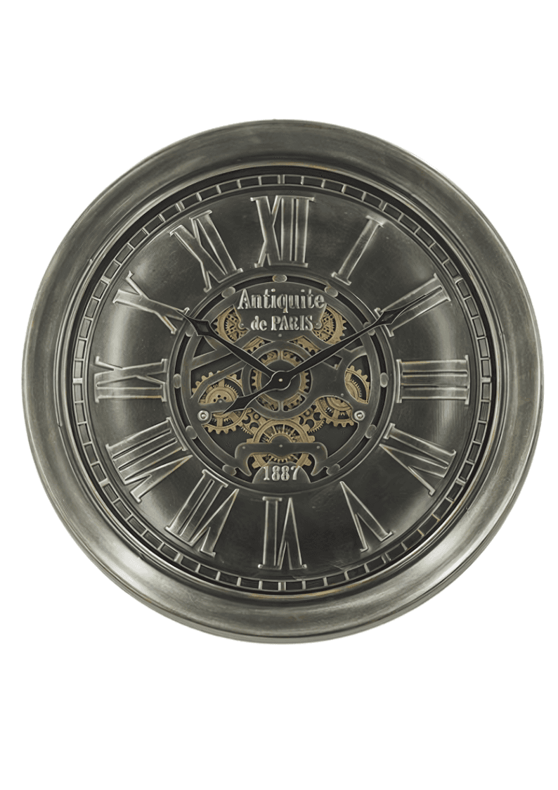 Antiquite de Paris Gear Wall Clock