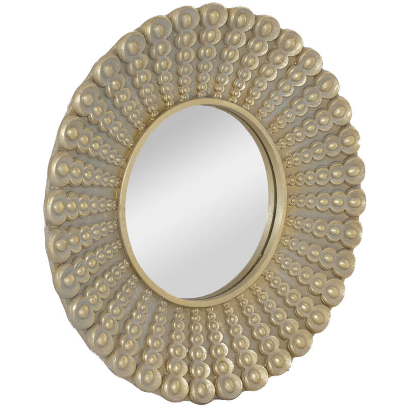 Julia Round Mirror