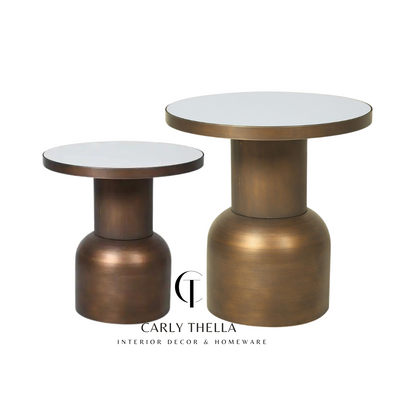 Borrero Side Table - Carly Thella Interior