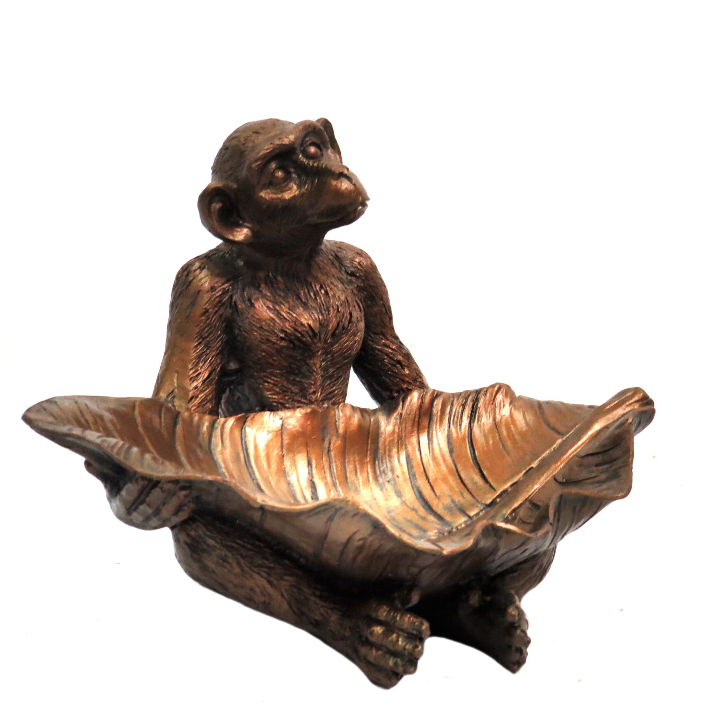 Komuta Monkey with Leaf Bowl