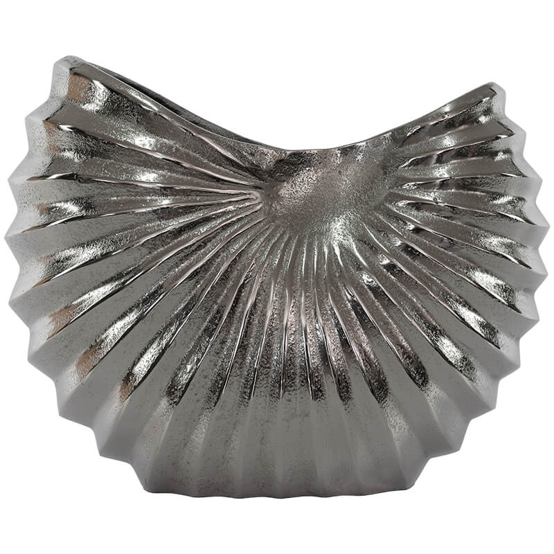 Casablanca Shell-Shaped Silver Vase