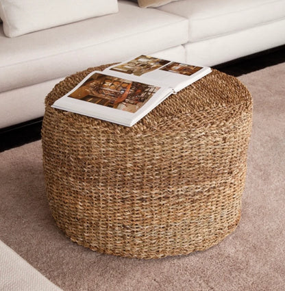 Seagrass Livingroom Ottoman