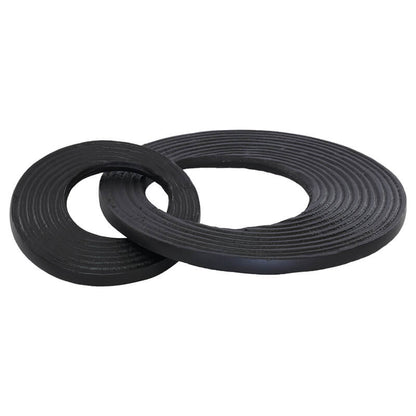 Orbit Linked Metal Rings Sculpture