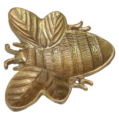Golden Bee Decorative Trinket Nut Tray